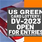 is green card lottery 2023 open?